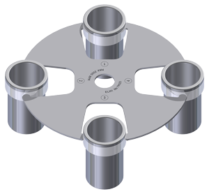 ротор медицинской центрифуги CM-7S Elmi