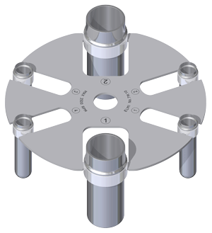 ротор медицинской центрифуги CM-7S Elmi